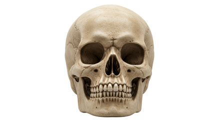 Isolated Anatomical Human Skull