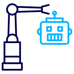 manufacturing Outline Color icon
