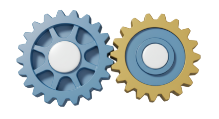 Isolated Interlocking Gears