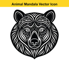 Wild & Whimsical: Intricate Animal Mandala Designs.

