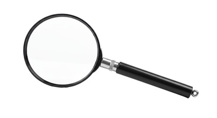 Isolated Magnifying Glass