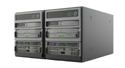 Obraz premium Isolated Server