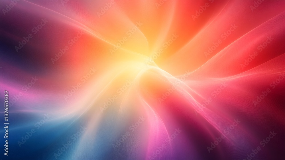 Canvas Prints colorful abstract background generating swirling light beams