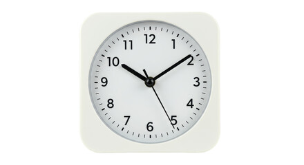 Isolated Square Alarm Clock