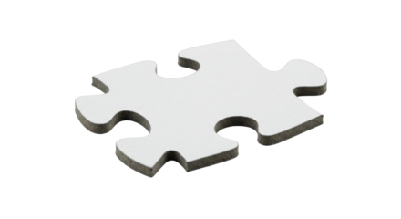 Isolated Puzzle Piece