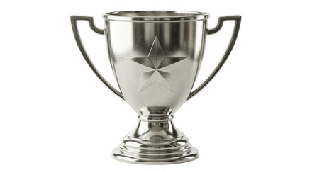 Isolated Silver Cup