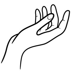 hand with finger