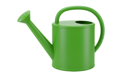 Isolated Green Watering Can