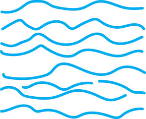 wall wave lines, wavy lines, ocean wave