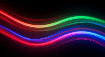Obraz premium Abstract Light Waves Background for Dynamic Design Projects