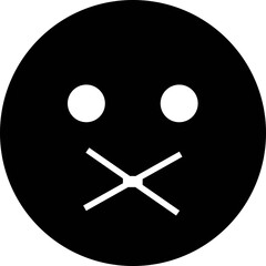 Doodle Emoji face icon. drawn sketch style. different expression emotion mood in flat isolated on transparent background