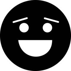 Doodle Emoji face icon. drawn sketch style. different expression emotion mood in flat isolated on transparent background