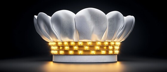 Illuminated Chef Hat.