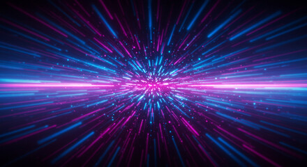 Obraz premium Abstract Light Rays Background for Sleek Web Banners