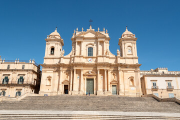 Fachada de la catedral de Noto, Sicilia