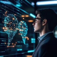 Ai innovations in business technology transforming digital data visualization in the corporate environment