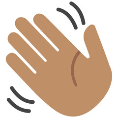 Fototapeta premium Waving Hand 