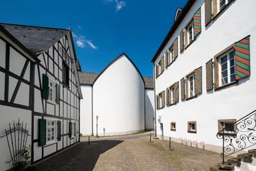The Altes Kloster Drolshagen, a former Cistercian monastery in North Rhine-Westphalia, Germany, features historic architecture and scenic surroundings, reflecting medieval heritage. © CC-IMAGES