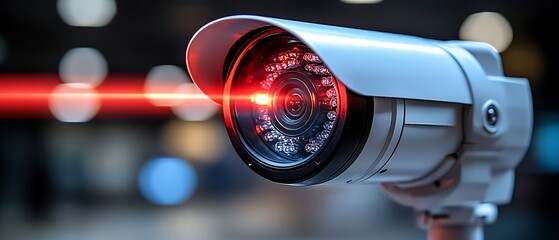 Security Camera Infrared Night Vision.
