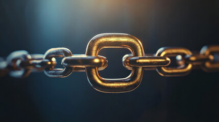 Obraz premium Blockchain technology. Information blocks in digital space. Decentralized global network. Cyberspace data protection. 3D illustration with elements of a binary code