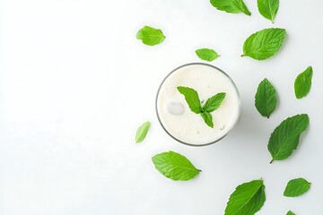 Refreshing Mint Milk A Healthy Sip  
