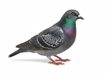 Naklejka premium Pionus on a white background