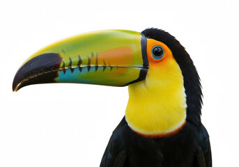 Obraz premium Toucan isolated on a white background