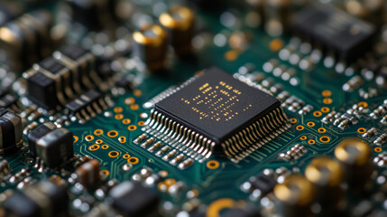 Obraz premium Neural digital networks. Abstract nanostructure. Blockchain technology. Artificial intelligence and processor of future. Quantum CPU 3D illustration
