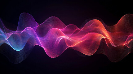 Waves of computer code. Binary code big data. Internet technologies of the future, the flow of open data. Wireless transmission of information. Sorting binary code 3d illustration