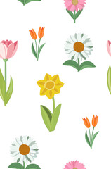 Nahtlos wiederholendes Muster Blumen Dekoration Fensterdeko Wanddeko pattern