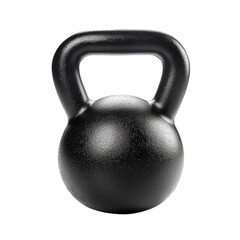 Black Kettlebell PNG: Weightlifting and Strength Training Equipment.