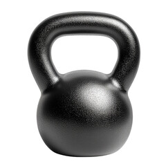 Black Kettlebell PNG: Weightlifting and Strength Training Equipment.