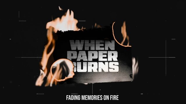 Paper Burn Stories Slides