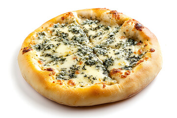Gorgonzola Pizza with Cheese and Herbs