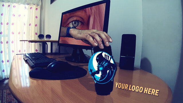 Magic Hand Logo Reveal