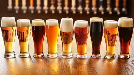 festival, beer on tap, kegs, people enjoying good craft beer