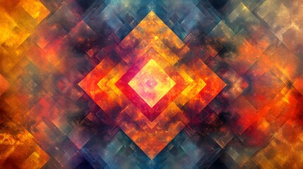 Fototapeta premium A colorful abstract background featuring a dynamic blend of patterns and vivid hues to enchant the viewers