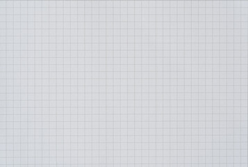 texture checkered sheet of white paper background, empty graph grid scale paper