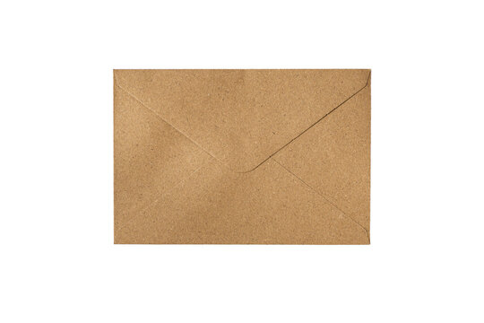 Closed brown craft envelope
