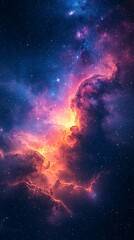 Fototapeta premium sunset in space