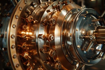 Precision engineering showcased in a steam turbine