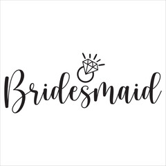bridesmaid