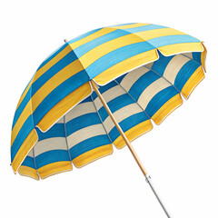 Beach umbrella watercolor png