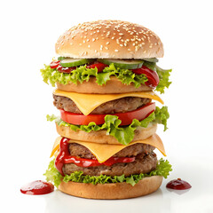 Ultimate Gourmet Burger A Tower of Deliciousness