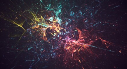 tumultuous and disorganized state of a chaotic mind