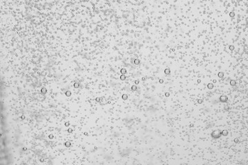 Refreshing soda water as background, closeup view