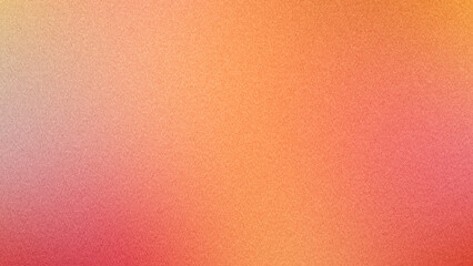 Bright red and orange grainy gradient background with retro noise effect texture