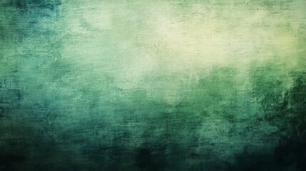 Fototapeta premium Abstract Green Textured Background Subtle Gradient Vintage Style Grunge Design Old Paper Canvas Texture Dark Emerald Teal Shades Elegant Pattern 