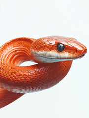 Fototapeta premium a small red snake