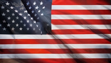 Fototapeta premium first responders american flag thin line